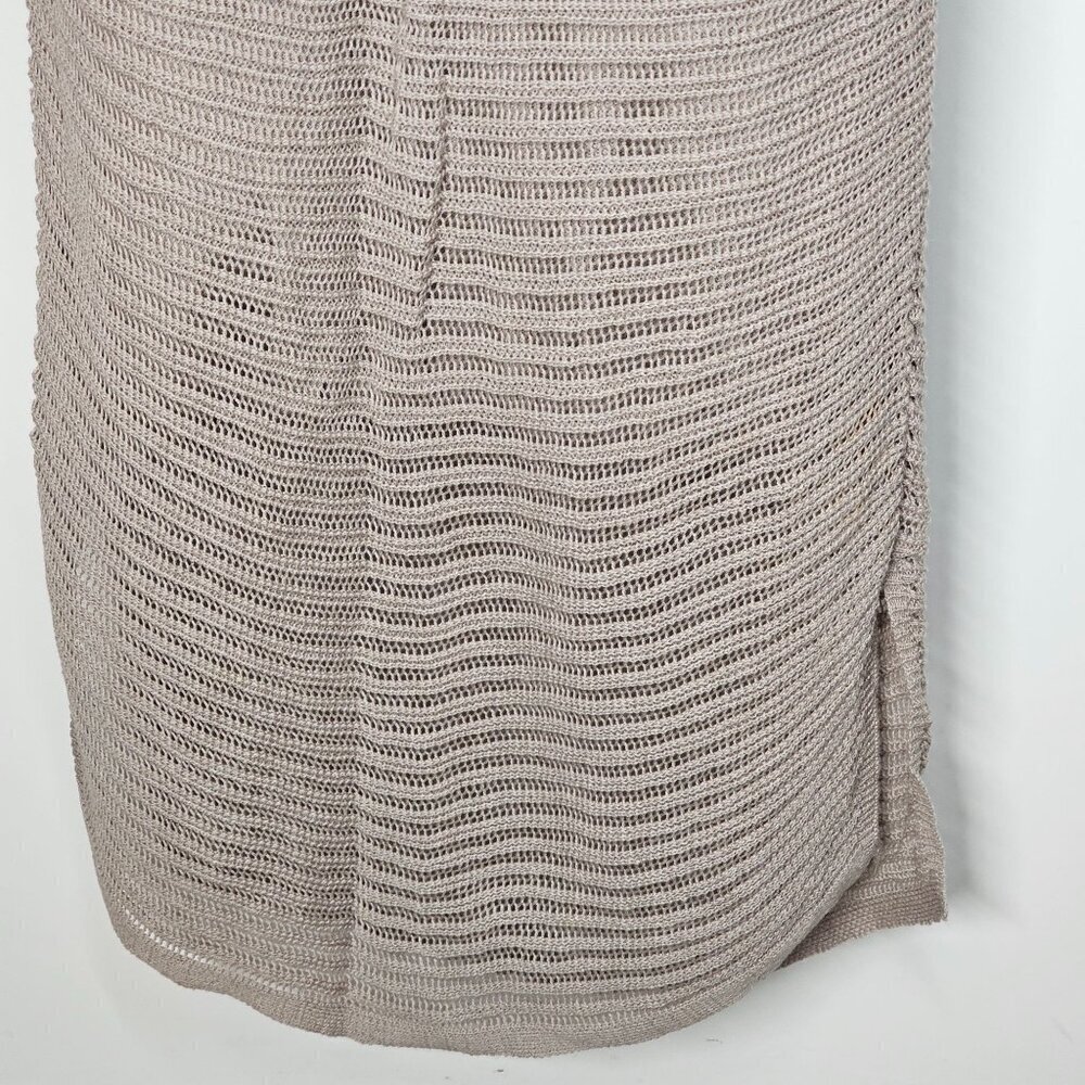 Callahan Knitwear Genny Skirt Electric Purple Brown Cotton Women's Small NWT - Picture 10 of 11